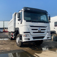 Camion benne HOWO d'occasion de marque supérieure, 6x4 8x4, durable, exporté vers l'Afrique, le Moyen-Orient et l'Asie