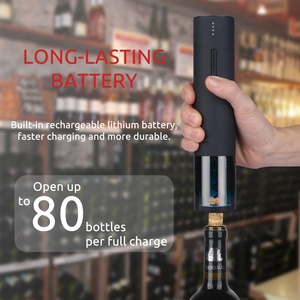 Automatic Corkscrew Sacacorcho Electrico De Vinos Wine <b>Bottle</b> Opener Stainless Steel Premium Wine <b>Cork</b> Opener - Product Image 6