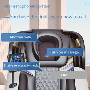 C08 AI Control <span class=keywords><strong>de</strong></span> voz Cuerpo completo 4D <span class=keywords><strong>Silla</strong></span> <span class=keywords><strong>de</strong></span> masaje <span class=keywords><strong>de</strong></span> lujo Gravedad cero Plegable OEM Top One Relajación real a un <span class=keywords><strong>precio</strong></span> - Product Image 5