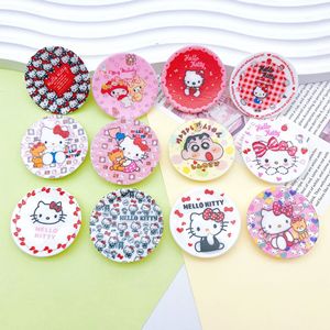 Creative KT Cat Food Charms DIY caja de basura accesorios nueva resina de dibujos animados horquilla nevera pegatina Base <span class=keywords><strong>novela</strong></span> Navidad - Product Image 1