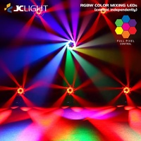 Bee Eyes Bühnenlicht Clay Paky 37x40W LED Zoom K25 RGBW 4in1 Wash Moving Head Licht mit CRI90 & DMX512 Steuerung DJ-Equipment