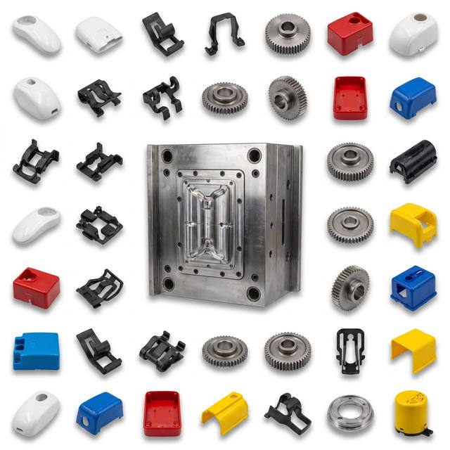 Plastic Mold Factory for Shell, Cover, Connector, Cap and Small Custom Components