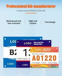 Tùy chỉnh kỹ thuật số Marathon vận động viên Số tấm tuổi thích hợp vải đua chạy xe đạp trò chơi cho trẻ em tùy chỉnh thể thao - Product Image 6