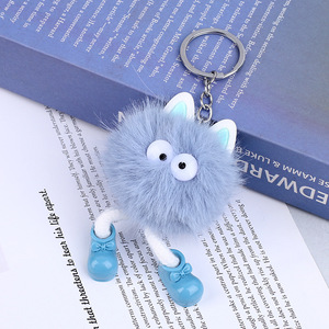 <span class=keywords><strong>Kawaii</strong></span> peluche elfe Anime porte-clés pour femmes mode mignon sac à dos pendentif accessoires voiture porte-clés amoureux cadeau bijoux nouveau - Product Image 6