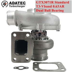 Nouveauté GEN2 GTX3071R turbocompresseur Performance Gtx3071T3-Vband 0.63AR 58mm 856801 Turbine double roulement à billes pour Diesel - Product Image 2
