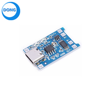 Módulo Cargador de Batería de Litio 18650 Tipo C USB 5V 1A TP4056 con Protección