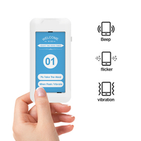 Système d'alerte triple pour clients - Vibration, bip et flash pour restaurants, cafés et aires de restauration dynamiques