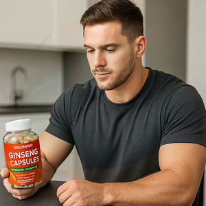 Melhor Preço em Suplementos Cápsulas de <span class=keywords><strong>Ginseng</strong></span> Extrato de Raiz de <span class=keywords><strong>Ginseng</strong></span> Panax Cápsulas Veganas para Energia, Performance e Foco - Product Image 4