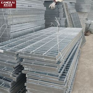 Custom High Strength Q235 Carbon Steel Walkway Platform Modern Heavy Duty Hot Dip Galvanized Anti-Corrosion Steel <strong>Grating</strong> - Product Image 3