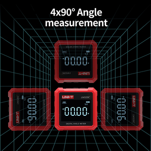 Inclinomètre UNI-T LM320C, mesureur d'angle, niveau numérique magnétique 4*90 °   Goniomètre électronique inclinomètre L80 - Product Image 5