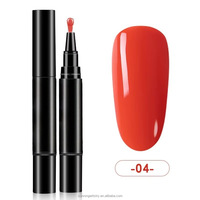 Vente en gros de stylos à gel pour ongles personnalisés à étiquette privée 3 en 1, gel UV LED longue durée, stylo à gel pour ongles facile à appliquer, manucure