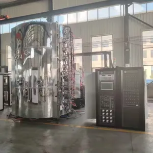 पेशेवर धातु पार्ट्स पीवीडी कोटिंग, बहु रंग वैक्यूम चढ़ाना मशीन