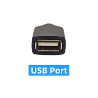 Adaptor Video Mobil USB ke CVBS/USB untuk Navigasi Android, Output ke Monitor Sandaran Kepala/Overhead