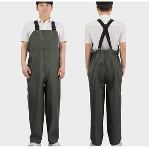 กางเกงตกปลาแบบสายรัดเอว PVC หนาพิเศษ กันน้ำ ดีไซน์แบบชิ้นเดียวสำหรับการเพาะเลี้ยงสัตว์น้ำ - Product Image 2