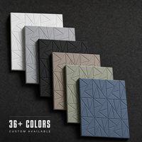 Panneaux acoustiques en fibre de polyester CHIHENG, densité 24 mm, classe A ASTM E84, panneaux insonorisants pour studio, prix fabricant