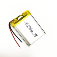 Batterie Lipo 803040 à courant élevé, 3,7 Volts, 1000 mAh, batterie lithium-ion polymère ternaire prismatique, certifiée CE, 500 cycles