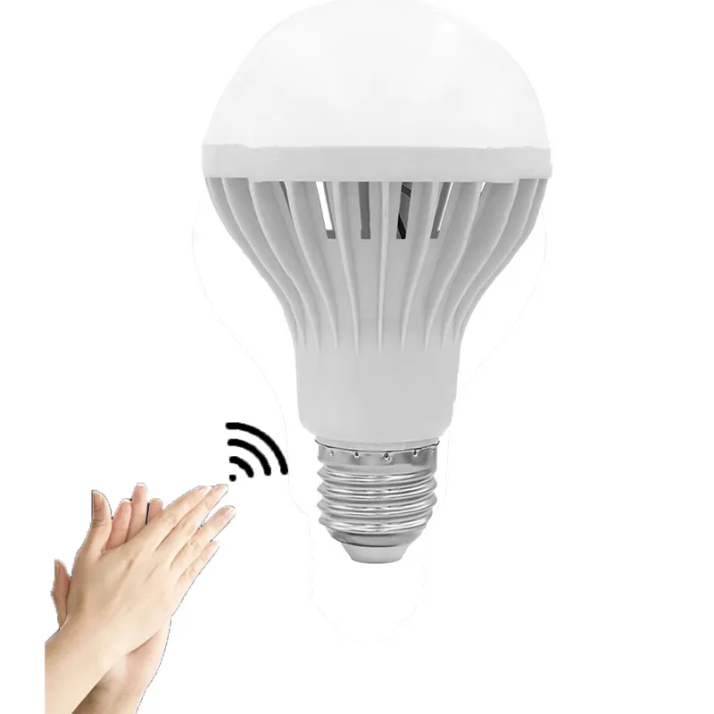 Smart lighting 12W Radar Motion Sensor For Home Stair Pathway Corridor Sound light control light bulb Lamp led Smart Bulb