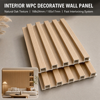Panneaux muraux décoratifs en WPC, revêtements muraux intérieurs pour la décoration intérieure des maisons par les designers d'intérieur