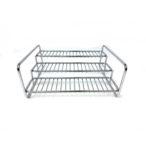 Hot bán nhà bếp gia vị lưu trữ Giá kim loại dây Chrome mạ gia vị gia vị thang giá cho nhà bếp - Product Image 5