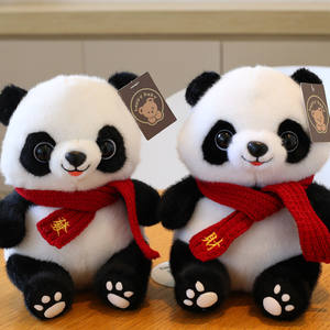 ตุ๊กตาหมีแพน<span class=keywords><strong>ด</strong></span>้าพร้อมผ้าพันคอหมอนตุ๊กตาหมี<span class=keywords><strong>แพนด้า</strong></span>จำลองขนา<span class=keywords><strong>ด</strong></span>25ซม. พร้อมหมอนตุ๊กตาของขวัญสำหรับเด็ก - Product Image 2