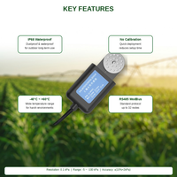 Humidimètre numérique portable avec affichage RS485 Modbus, étanche IP68, pour l'agriculture intelligente, système IoT, irrigation de précision