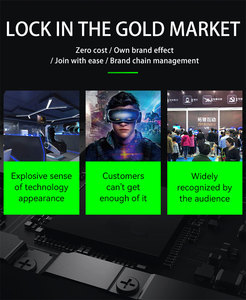 Visualizzazione giochi produttore parco divertimenti giochi di realtà virtuale Arcade gioco di tiro 9D Vr simulatore VR Star Space - Product Image 6