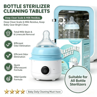 Lave-biberons, stérilisateur et sécheur, pièces de pompe et essentiels pour bébé, machine de nettoyage de biberons, lingettes de nettoyage