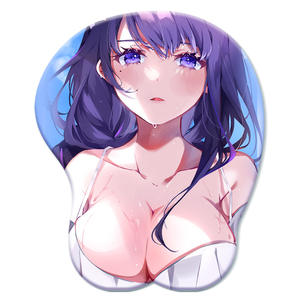 Vigreat Vente en gros Tapis de souris 3D personnalisé One Piece Genshin avec support de poignet et motif imprimé <span class=keywords><strong>Anime</strong></span> et repose-poignets - Product Image 3