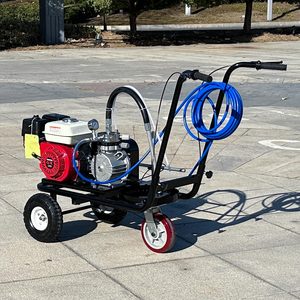 TOSH High Efficiency Cold <b>Paint</b> <b>Spray</b> Line Road <b>Marking</b> Machine with Pump & Engine 2-Year Warranty - Product Image 4