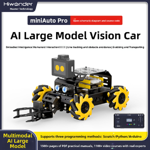 Robot intelligente Hiwonder <span class=keywords><strong>miniAuto</strong></span> Pro Esp32 con visione AI e controllo vocale, braccio robotico per la manipolazione e programmazione Python - Product Image 2