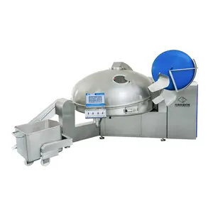 Automatic Sausage Used Vacuum Bowl Cutter Cutting Machine Meat Bowl Cutter For Sausage Meat