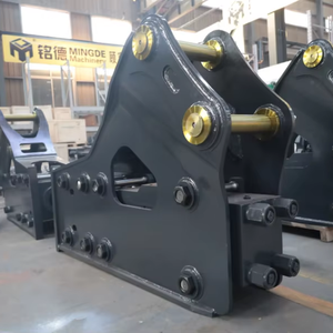 * Excavator <b>Hydraulic</b> Hammer <b>Breaker</b> Rock for Excavators 1 Year Warranty 100kg Lightweight Shandong Made Foundation - Product Image 1