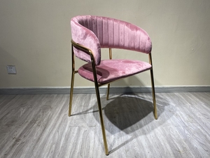 Sillón moderno tapizado <span class=keywords><strong>de</strong></span> terciopelo suave <span class=keywords><strong>para</strong></span> <span class=keywords><strong>sala</strong></span> <span class=keywords><strong>de</strong></span> estar Sedie Da Soggiorno - Product Image 5