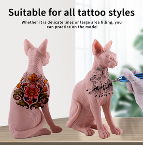 Accessorio Durevole per <span class=keywords><strong>Tatuaggi</strong></span>: Modello in Silicone a Forma <span class=keywords><strong>di</strong></span> <span class=keywords><strong>Gatto</strong></span> per Pratica <span class=keywords><strong>di</strong></span> Trucco Permanente, Ideale per Studi <span class=keywords><strong>di</strong></span> <span class=keywords><strong>Tatuaggi</strong></span> - Product Image 4