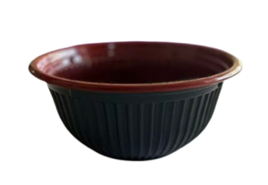 Contenitore Monouso Moderno Nero e Rosso da 36 Oz in PP, Modello H-B36 per Uso Festivo - Product Image 3