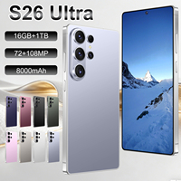 Nuevo Smartphone S26 Ultra 5G, Doble SIM, Sistema Operativo Android, 16GB de RAM + 1TB de Almacenamiento