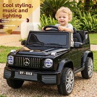 Véhicule tout-terrain électrique pour enfants, deux places, voiture télécommandée, véhicule électrique à roulettes pour garçons et filles avec certification CE EN71