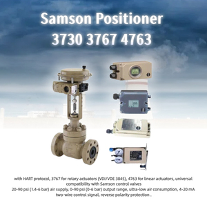 Positionneur intelligent Samson 3725 3730-3 3730-5, contrôleur électropneumatique HART pour vanne de régulation de vapeur industrielle - Product Image 3