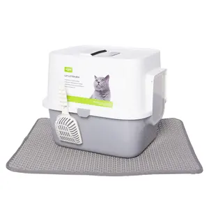 Cheap And High Quality Cats Portable Litter Box Made By Eco-Friendly And Solid PP Litter Box For Cats