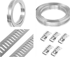 แคลมป์<span class=keywords><strong>รัด</strong></span><span class=keywords><strong>ส</strong></span>าย<span class=keywords><strong>ส</strong></span><span class=keywords><strong>แตน</strong></span><span class=keywords><strong>เล</strong></span><span class=keywords><strong>ส</strong></span> <span class=keywords><strong>ส</strong></span>ายรัดโลหะพร้อมตัวล็อค แคลมป์<span class=keywords><strong>รัด</strong></span><span class=keywords><strong>ส</strong></span>ายแบบปรับได้<span class=keywords><strong>ขนาด</strong></span><span class=keywords><strong>ใหญ่</strong></span><span class=keywords><strong>ส</strong></span>ำหรับท่อและท่อร้อย<span class=keywords><strong>ส</strong></span>าย - Product Image 3