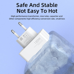 Chargeur Super Rapide Gros en Usine 120W <span class=keywords><strong>Adaptateur</strong></span> <span class=keywords><strong>Prise</strong></span> US EU UK Câble <span class=keywords><strong>USB</strong></span> 6A <span class=keywords><strong>USB</strong></span> vers Type-C Charge Super Rapide - Product Image 4