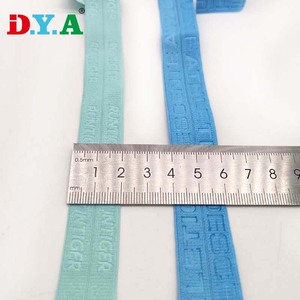 Biểu Tượng Tùy Chỉnh Quần Áo Còng Nylon Có Thể Gập Lại Căng Ban Nhạc Đầy Màu Sắc Nổi Gấp Hơn Đàn Hồi Cho Quần Áo Đồ Lót - Product Image 5