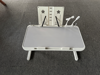 Bureau de lit pliable multifonctionnel pour étudiants en dortoir, bureau d'étude pour ordinateur, table de rangement pour chambre à coucher