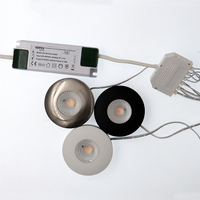 Lumière de placard de cuisine encastrée en surface, ultra-mince, tactile, à intensité variable, IP44, certifiée CE, haute luminosité, 3500K, lumière chaude