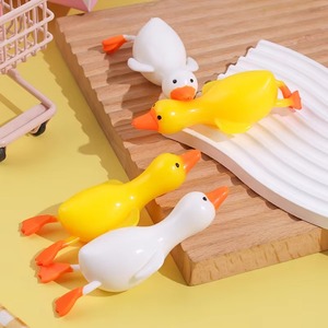 <b>Squishy</b> Duck Memory EVA Filling Toy TPR Design Fidget Stretchy Swan Decompression Toy for Age 5-7 Years - Product Image 2