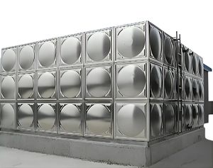 304 스테인리스 스틸 부식 방지 누수 방지 경량 물 저장 용접 탱크 (민방위 식수용) - Product Image 3