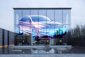 Trong nhà Phim <span class=keywords><strong>Led</strong></span> trong suốt p6.5 P8 P10 cố định Trung Quốc video độ sáng cao trong suốt <span class=keywords><strong>LED</strong></span> màn hình hiển thị phim - Product Image 3