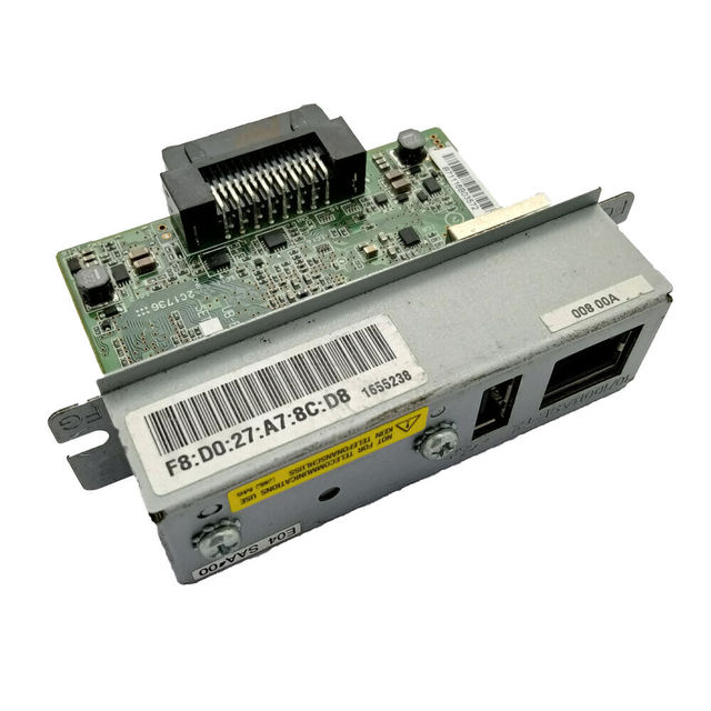 Ub-e04 Ethernet Interface CARD Fits for Epson T81 M329a U288 Tm-u220pb C32c824541 T88iv