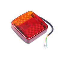 Nouvelles feux arrière LED ronds (gauche et droite) pour camions et remorques, accessoires IP67, homologation E-mark, style européen, 12V-24V