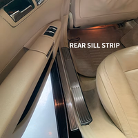 Seuil de porte de haute qualité avec éclairage pour Mercedes-Benz W221, accessoires intérieurs pour voiture, Classe S